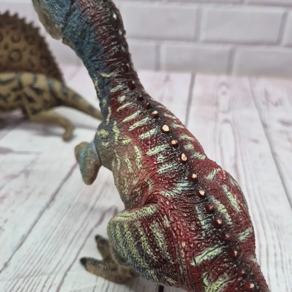 VTG Dinosaurs Lot Of 4, Movable Jaws, Wings, Legs